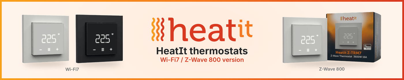 HeatIt thermostats