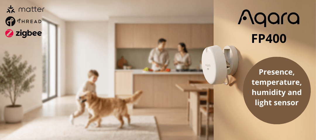 Aqara Spatial Multi-Sensor FP400 – Presence, temperature, humidity and light sensor