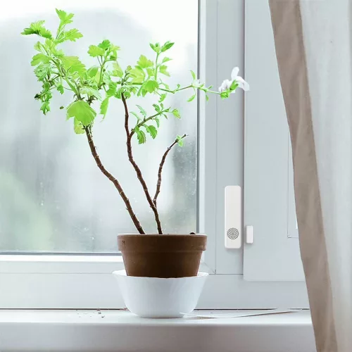 Aeotec Door Window Sensor 8  – Opening, tilt, temperature and humidity sensor, Z‑Wave, white (ZWA055-C)