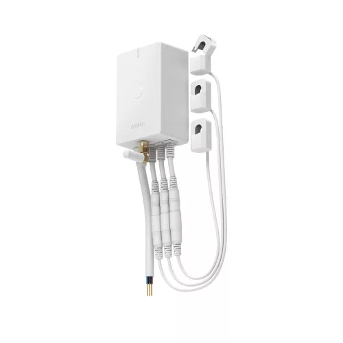 Aeotec Home Energy Meter 8 – Energy meter, three‑phase, with 3 x 60A current transformers, Z‑Wave 800 (ZWA046C3A60)