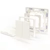 Shelly BLU Wall Switch 4 wireless switch + adapter for Legrand / Shelly mounting frames