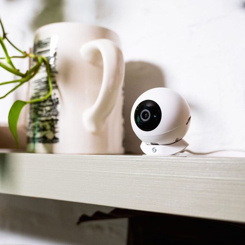 Shelly Camera – Camera, indoor, with AI object recognition, 1080P, Bluetooth, Wi-Fi, white (S1CM-0DXW00)