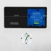 Shelly Wall Display X2i – Wall control panel and light switch, Wi-Fi, Bluetooth, black