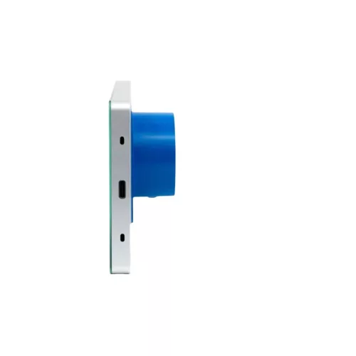 Shelly Wall Display X2i – Wall control panel and light switch, Wi-Fi, Bluetooth, silver