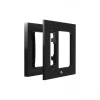 Shelly Wall Frame 1 (for wall switch) - Black