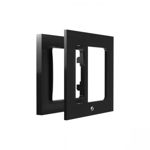 Shelly Wall Frame 1 (for wall switch) - Black