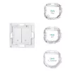 Shelly Wall Switch 2 button - White
