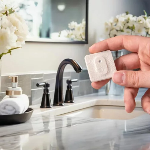 Shelly BLU H&T ZB – outdoor humidity and temperature sensor, Bluetooth, Zigbee, ivory