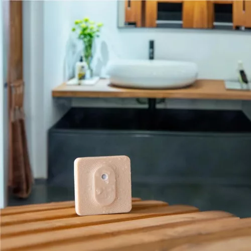 Shelly BLU H&T ZB – outdoor humidity and temperature sensor, Bluetooth, Zigbee, mocha