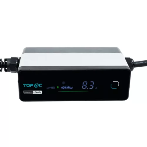 Shelly TopAC Portable EV charger 11kW EVE01-11R  – Portable electric car charger, Wi-Fi, Bluetooth