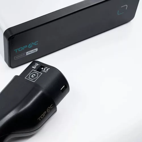 Shelly TopAC Portable EV charger 11kW EVE01-11R  – Portable electric car charger, Wi-Fi, Bluetooth