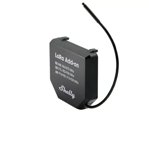 Shelly LoRa Add-on - long range communication add-on module