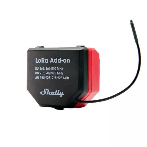 Shelly LoRa Add-on - long range communication add-on module
