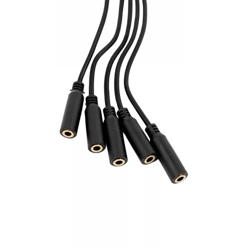 Shelly Splitter 1 to 5 - 3.5mm jack  – 1-to-5 splitter with 3.5 mm jack inputs, for The Pill by Shelly multi-purpose input module