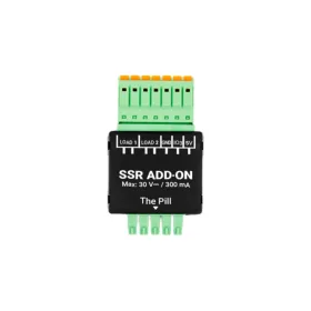   Shelly SSR Add-on  – Accessory 2-gang relay for The Pill by Shelly multi-purpose input module