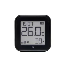   Shelly PLUS GEN3 H&T Wi-Fi + Bluetooth humidity and temperature sensor with e-paper display (black)