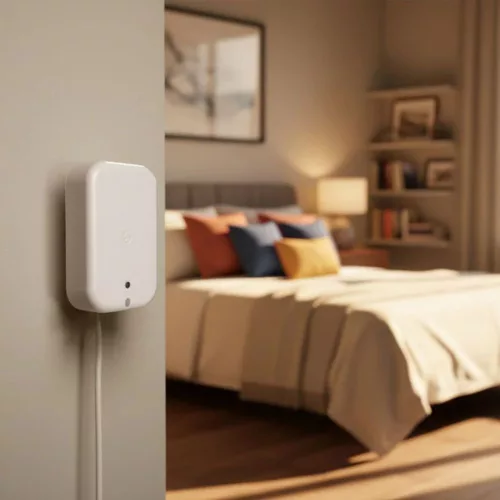 Shelly Presence Gen4 – mmWave presence and light sensor, Zigbee, Wi-Fi, Bluetooth, Matter, white