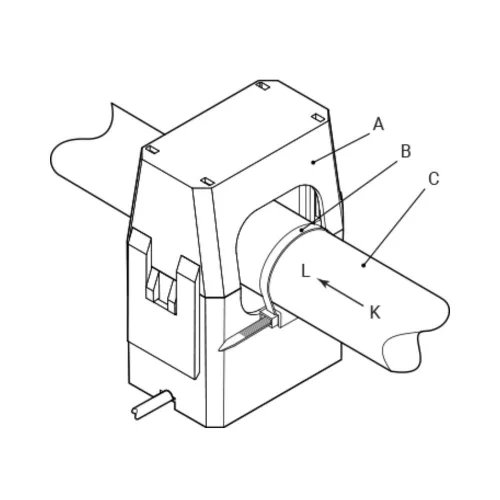 Shelly 400A current transformer (for Shelly Pro 3EM-400 energy meter)