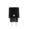 Shelly Plug M Gen3  – Wi-Fi + Bluetooth, Matter-compatible smart plug with energy monitoring, black