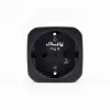 Shelly Plug M Gen3  – Wi-Fi + Bluetooth, Matter-compatible smart plug with energy monitoring, black