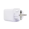 Shelly Plug M Gen3 – Wi-Fi + Bluetooth, Matter-compatible smart plug with energy monitoring, white