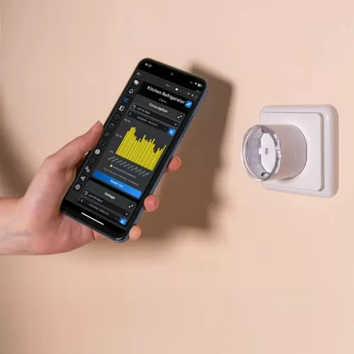 Shelly Plug S (Gen3) Wi-Fi + Bluetooth, Matter compatible smart plug, white
