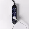 Shelly Power Strip 4 Gen4 –  smart power strip with 4 sockets, power meter, Wi-Fi, Zigbee, Matter, black