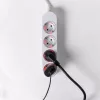 Shelly Power Strip 4 Gen4 –  smart power strip with 4 sockets, power meter, Wi-Fi, Zigbee, Matter, white