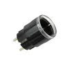 Shelly Wave Plug S – smart plug with power meter, Z-Wave LR, black