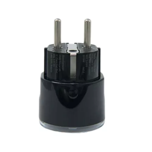 Shelly Wave Plug S – smart plug with power meter, Z-Wave LR, black