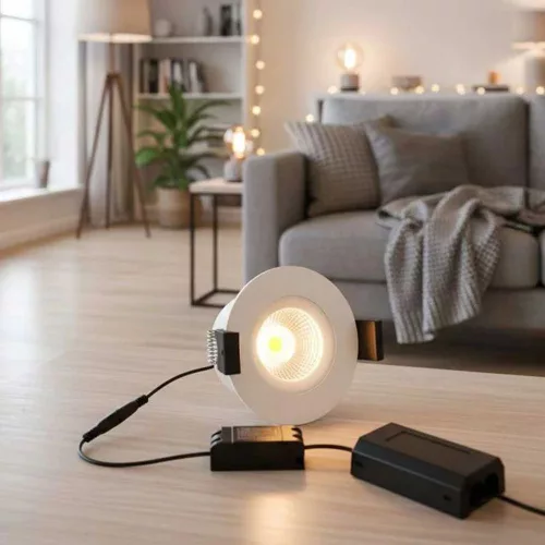 Shelly LightSolutions Hilux DS8 White – Smart spot light, dimmable, color temperature 2200K – 6000K, Wi-Fi, Bluetooth