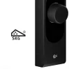 Shelly LOQED Smart Wi-Fi + Bluetooth Touch Lock, Black Edition
