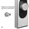 Shelly LOQED Smart Wi-Fi + Bluetooth Touch Lock, Silver Edition