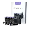 Shelly LOQED Power Kit – Charger adapter with 8× AA Ni-MH rechargeable batteries