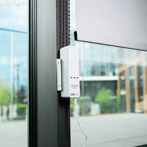 Shelly Yihao Blinds Chain Controller – Tape curtain and roller blind motor, Wi-Fi, Bluetooth, white (YH002-A)