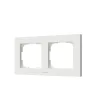 Aqara H2 EU Switch Frame (double / 2-gang), white
