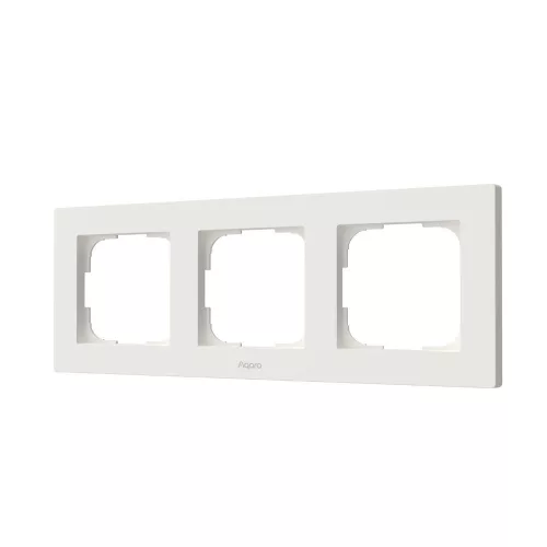 Aqara H2 EU Switch Frame (triple / 3-gang), white