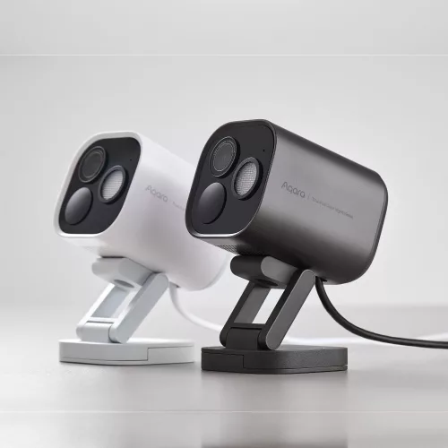 Aqara G5 Pro Camera hub, HomeKit Secure Video compatible camera with built-in Zigbee and Thread gateway, POE version, white