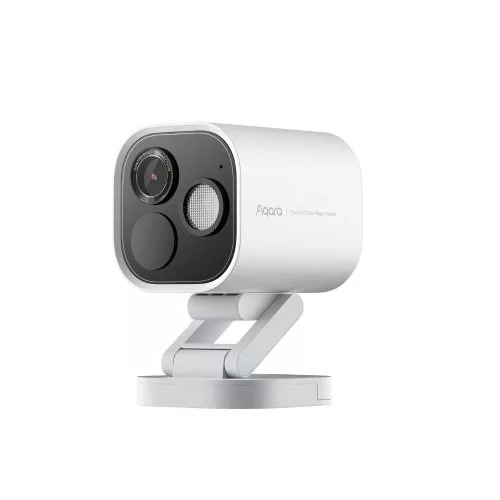 Aqara G5 Pro Camera hub, HomeKit Secure Video compatible camera with built-in Zigbee and Thread gateway, Wi-Fi version, white