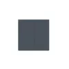 AQARA Smart Wall Switch H1 EU (No Neutral, Double Rocker), grey