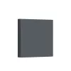 AQARA Smart Wall Switch H1 EU (No Neutral, Double Rocker), grey