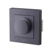 Aqara H2 Dimmer EU, Zigbee + Thread dimmer wall switch with universial wiring, grey