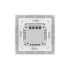 Aqara H2 Shutter Switch EU, Zigbee + Thread roller shutter wall switch, white/grey (DS-K02D)