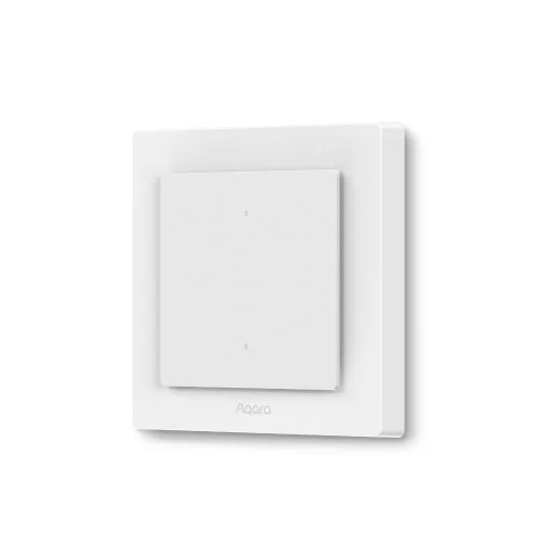 Aqara Light Switch H2 EU - 1 channel / 2 buttons smart Zigbee + Thread wall switch