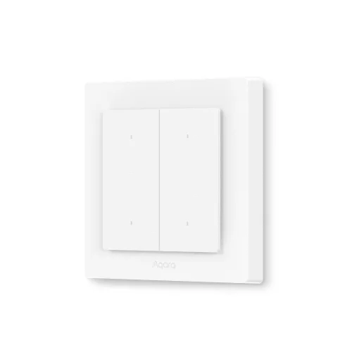 Aqara Light Switch H2 EU 2 channel / 4 buttons smart Zigbee + Thread wall switch