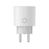 Aqara Power Plug H2 EU (RGB) – Smart plug with energy monitoring, Zigbee, Thread, Bluetooth, Matter, white (SP-P05D)