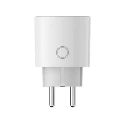 Aqara Power Plug H2 EU (RGB) – Smart plug with energy monitoring, Zigbee, Thread, Bluetooth, Matter, white (SP-P05D)