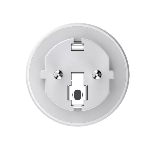 Aqara Power Plug H2 EU (RGB) – Smart plug with energy monitoring, Zigbee, Thread, Bluetooth, Matter, white (SP-P05D)