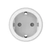 Aqara Power Plug H2 EU (RGB) – Smart plug with energy monitoring, Zigbee, Thread, Bluetooth, Matter, white (SP-P05D)