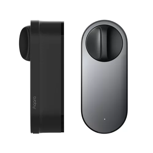 Aqara LITE U200 smart retrofit door lock, Matter compatible, black